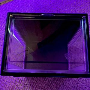 Clear shoe box